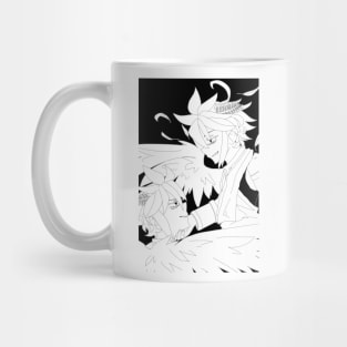 Sleep For Me (Black & White Version) Mug